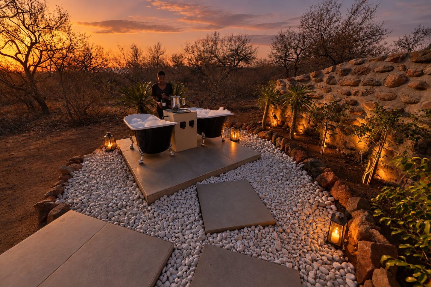 Sunset Couples Bath 1